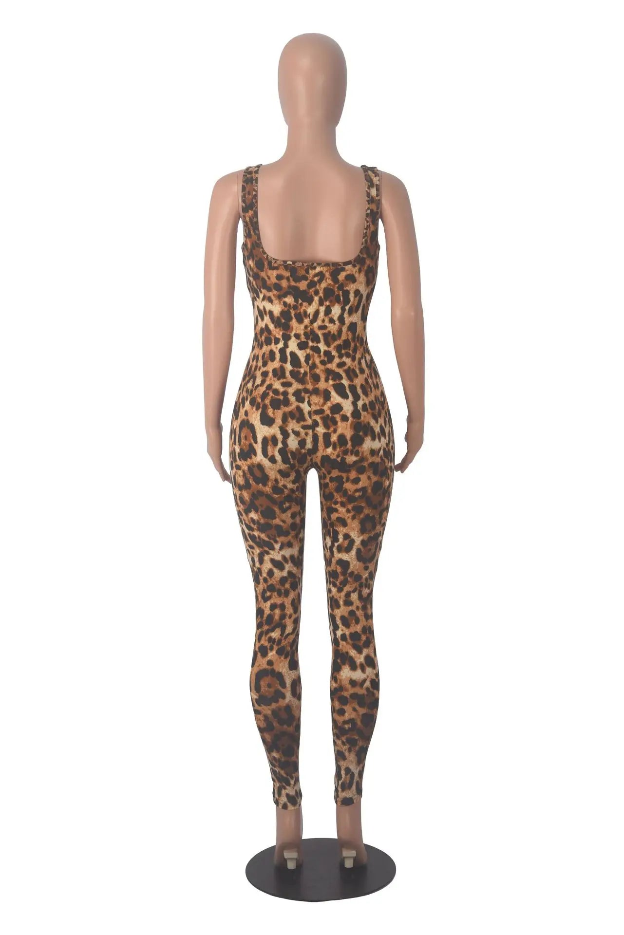 Wmstar Women Printed Sleeveless Bodysuit